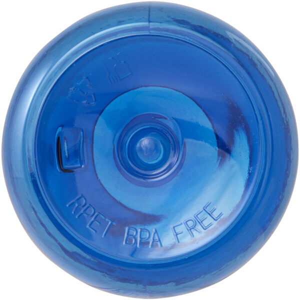 Ziggs 1000 ml recycled plastic water bottle - Blue