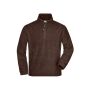 Half-Zip Fleece brown XL