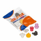 Vruchtengummies in veel standaard vormen, Transparant, Halloween Vruchtengummies in veel standaard vormen, Transparant, Halloween