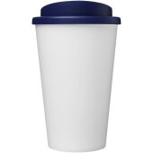 Americano® Eco 350 ml gerecyclede drinkbeker - Wit/Blauw Americano® Eco 350 ml gerecyclede drinkbeker - Wit/Blauw
