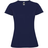 Montecarlo sportshirt met korte mouwen voor dames - Navy Blue - 2XL