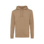 Iqoniq Torres gerecycled katoen hoodie ongeverfd, heather brown (XL)