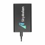 Powerbank RCS Recycled ABS 10000 oplader - zwart