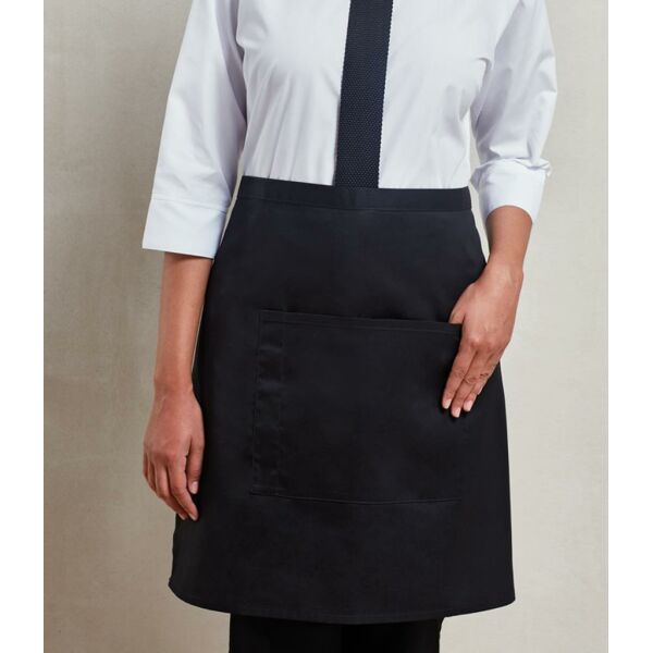 'Colours' Mid Length Apron with Pocket