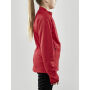 Evolve full zip jr bright red 122/128