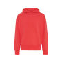 IQONIQ Yoho gerecycled katoen relaxed hoodie, luscious red (S)