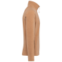 Enzo - Fleece met ritskraag Camel Heather 4XL