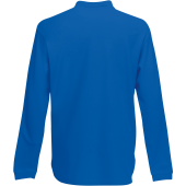 65/35 Polo met lange mouwen Royal Blue 5-6 jaar