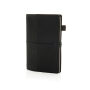 Daily Notes Binder 3-in-1 hervulbaar PU notitieboek, zwart