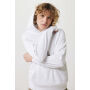 IQONIQ Yengo recycled katoen hoodie met steekzakken, recycled white (L)