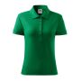 Polo Shirt women's Cotton Heavy kelly green XXL