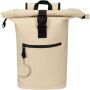 Resi Plus GRS gerecyclede ronde bedelsleutelhanger - Havermout