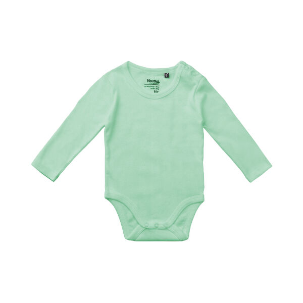 Neutral romper lange mouw_Dusty Mint_92 Neutral romper lange mouw_Dusty Mint_92