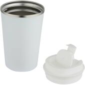 Newport 350 ml dubbelwandige vacuüm geïsoleerde roestvrijstalen beker - Wit