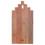 Plank trapgevelhuis beuken 40x20 cm Plank trapgevelhuis beuken 40x20 cm