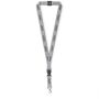 Afneembare polyester keycord met reflecterende draden