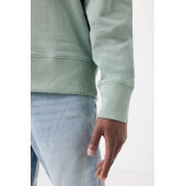 Iqoniq Kruger gerecycled katoen relaxed sweater, iceberg green (XXXL)