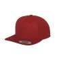 CLASSIC SNAPBACK CAP, RED, Adult, FLEXFIT