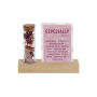 Dried Flowers - Cardholder & tube, Roze
