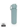 Via RCS Re-steel lockable sport bottle 600ML, groen