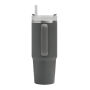 DRINK DELUXE - Vacuüm drinkbeker grijs DRINK DELUXE - Vacuüm drinkbeker grijs