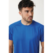 IQONIQ Tikal gerecycled polyester sneldrogend sport t-shirt, royal blue (XXS)