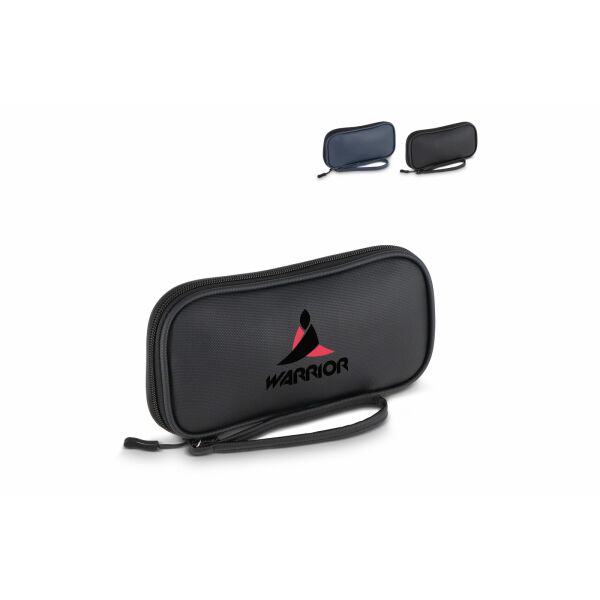 rPET PU-gecoate 210D Kyra organizer tas 20 x 11.5 x 2 cm - Zwart rPET PU-gecoate 210D Kyra organizer tas 20 x 11.5 x 2 cm - Zwart