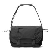 KENTO URBAN RCS recycled nylon 15.6 inch Messenger, zwart