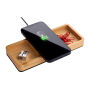 Desktoporganizer met draadloze oplader REEVES-BAMBOOCHARGE