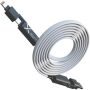 SCX.design C58 60 W magnetische platte oplaadkabel - Grijs SCX.design C58 60 W magnetische platte oplaadkabel - Grijs