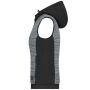 Ladies' Padded Hybrid Vest carbon melange/black XS Ladies' Padded Hybrid Vest carbon melange/black XS