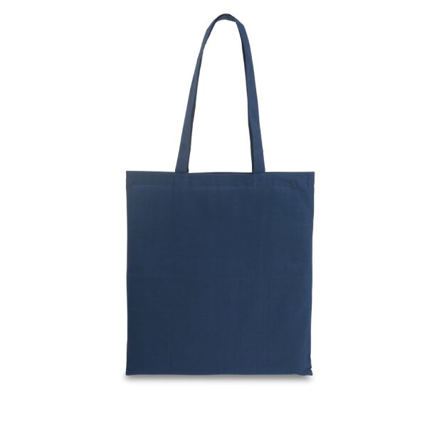 Katoenen boodschappentas Caracas | 140 g/m² | 37×41 cm | Lange hengsels | Marineblauw Katoenen boodschappentas Caracas | 140 g/m² | 37×41 cm | Lange hengsels | Marineblauw