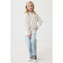 IQONIQ Yengo kids recycled katoen hoodie met steekzakken, ivory white (910)