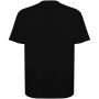 Bull oversized unisex T-shirt met korte mouwen - Zwart - S