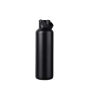 VINGA Baltimore RCS recycled SS fles 600 ML, zwart