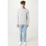 IQONIQ Denali gerecycled katoen sweater ongeverfd, heather grey (5XL)