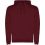 Urban men's hoodie - Garnet - XS