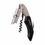 Vacu Vin Waiter’s Corkscrew Push Large kelnersmes - zwart