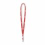 Polyester tubulaire keycord met metalen klem