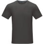 Azurite heren T-shirt met korte mouwen biologisch textiel - Storm grey - S