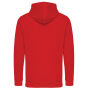 Iqoniq Jasper gerecycled katoen hoodie, rood (XXS)