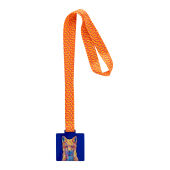 Transparant blauw
