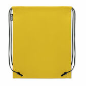 DAFFY RPET - RPET non-woven trekkoordtas - Geel