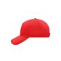 5 Panel Cap red one size