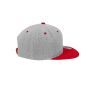 CLASSIC SNAPBACK 2-TONE, HEATHER/RED, One size, FLEXFIT