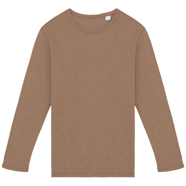 Uniseks sweater Washed Cream Coffee L