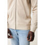 IQONIQ Abisko gerecycled katoen hoodie met rits, desert (L)