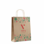 BAO MEDIUM - Papieren geschenkzakje medium - Beige BAO MEDIUM - Papieren geschenkzakje medium - Beige