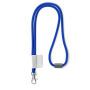 Polyester 2-kleurige koord-lanyard met full color label
