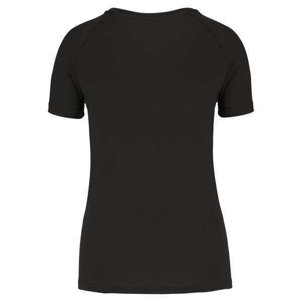 T-shirt de sport à col rond recyclé femme Black XXL T-shirt de sport à col rond recyclé femme Black XXL